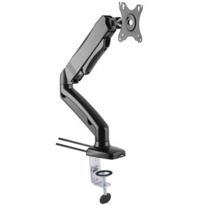 GU31s gas spring lcd monitor arm stand with desk clamp usb av ports