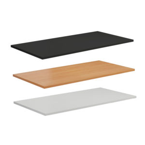 plain rectangular desk-top table-top work-top
