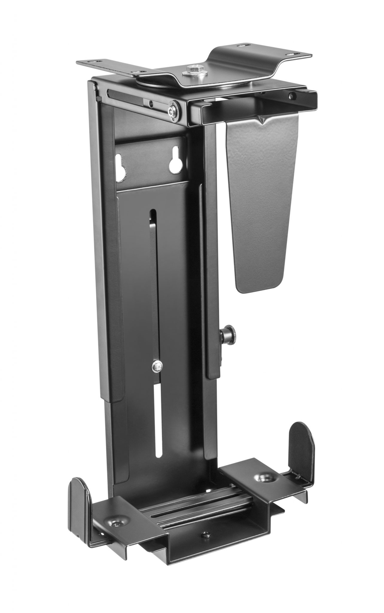 Allcam PH17LCK Antitheft Underdesk CPU Holder 360° Swivel, Adjustable