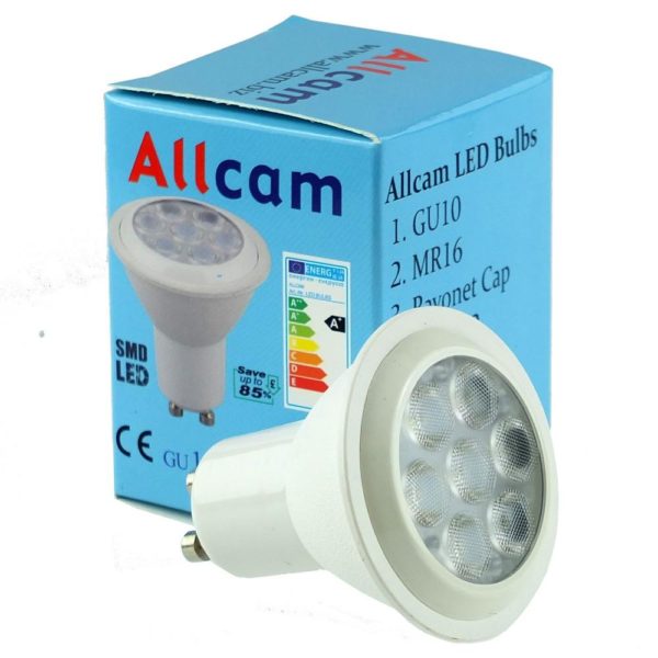 allcam eco LED GU10 light bulbs energy saving
