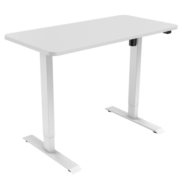 Single-motor height-adjustable sit-stand desk w/ 1200x800mm white top