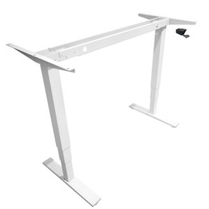 GDF12W Gas Spring Height Adjustable Standing Desk Frame/ Sit-Stand Workstation