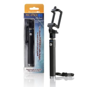 The Original PIC STICK Pocket Sized Extendable Wireless Bluetooth Selfie Stick for iPhone & Android - Second Generation