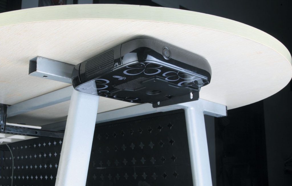 Allcam Thin Client Mount / Mini CPU Holder w/ Pole clamp, Vesa Mount