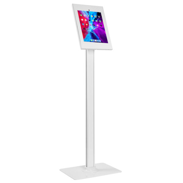 ipp2604fl 12.9 ipad pro floor stand kiosk anti-theft security steel free-standing