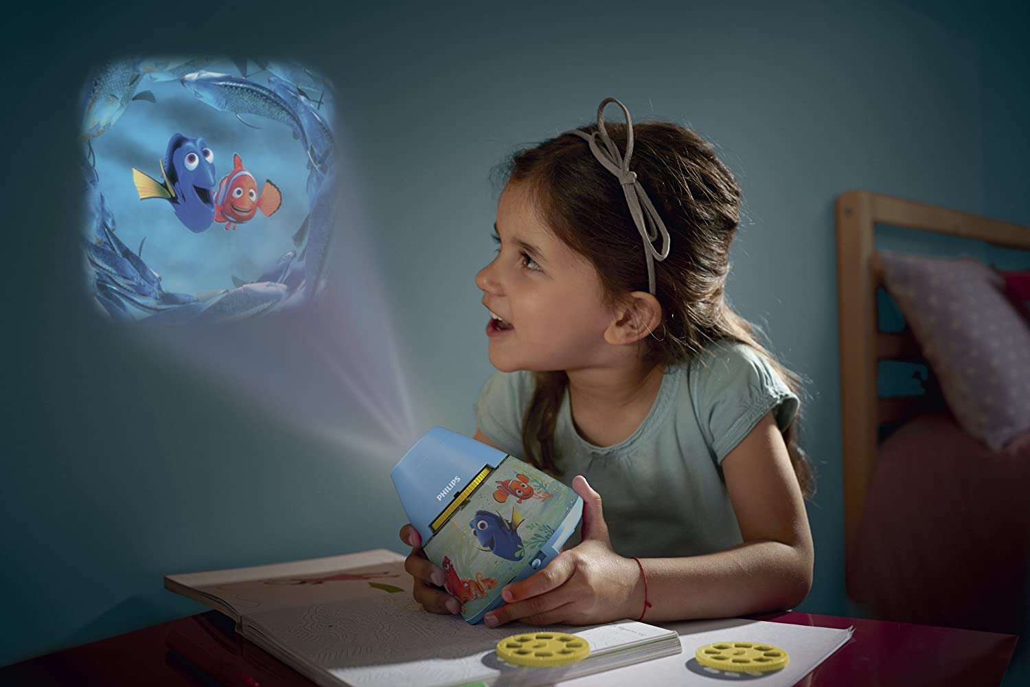 Philips Disney Finding Dory Childrens Guided LED Night Light NEW 