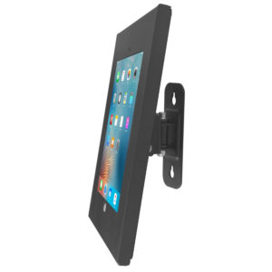 LDA+1201A 9.7 iPad Air tilting wall mount bracket anti-theft lock black