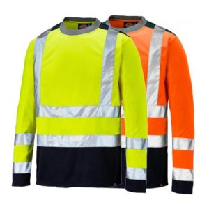 Dickies SA22032 Two Tone Hi Vis high visibility t-shirt vest safety security wear