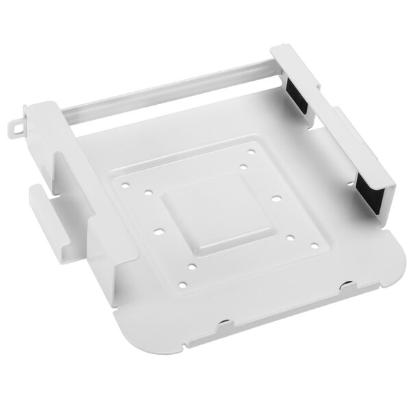 MC03S Steel Anti-theft Mini Mac VESA Mount Adapter/ Enclosure w/ Security Bar White