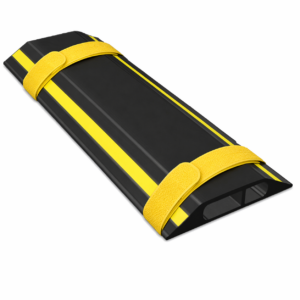 F6CP Rubber Cable Floor Protector 2x 13mm tall channels
