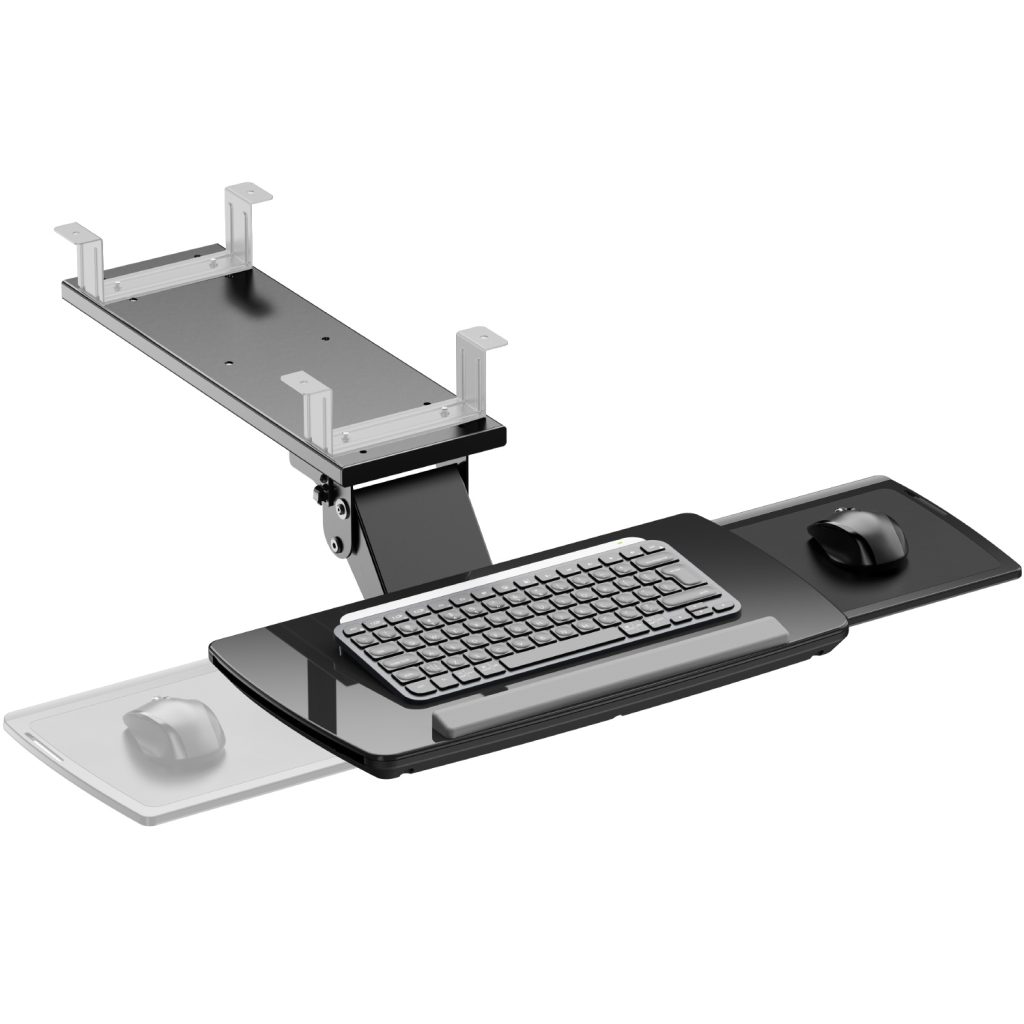 KBTUD12 Ergonomic Underdesk Keyboard Tray Tilt & Height Adjustable w
